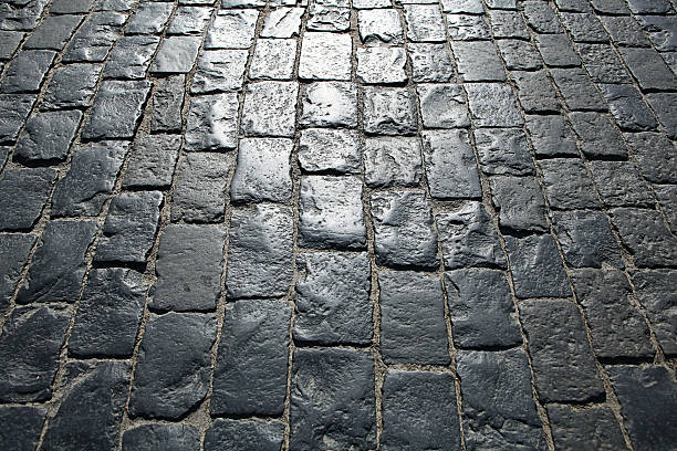 istock stones paving the old texture background 530902985