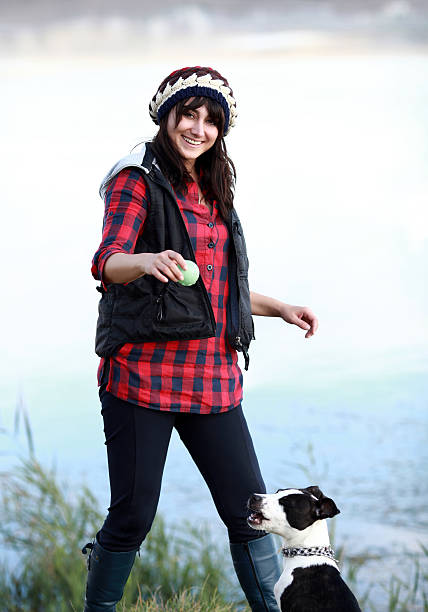 istock Dog and woman 530903531