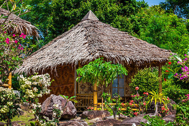 istock Wooden bungalow resort in ko phi phi island, Thailand 530903633
