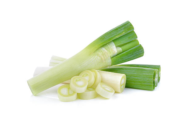istock fresh green Japanese Bunching Onion 530918480