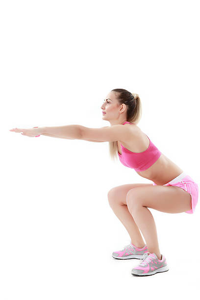 istock Fitness woman doing stretching exercise 530918652