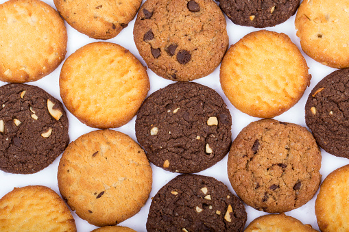handmade assorted cookies presenting in different ways