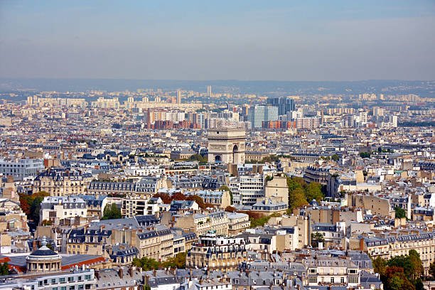 istock View of Paris from above 530930697