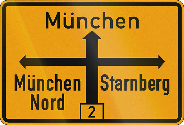 istock Direction Sign To Munich 1956 530931297