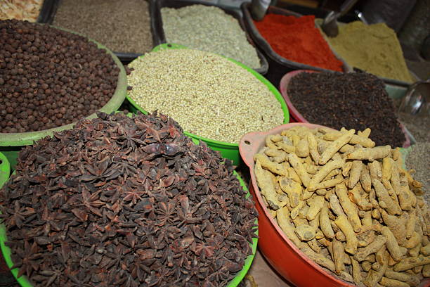 istock Colorful spices on the bazaar 530931302