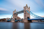 London Tower Bridge across the River Thames