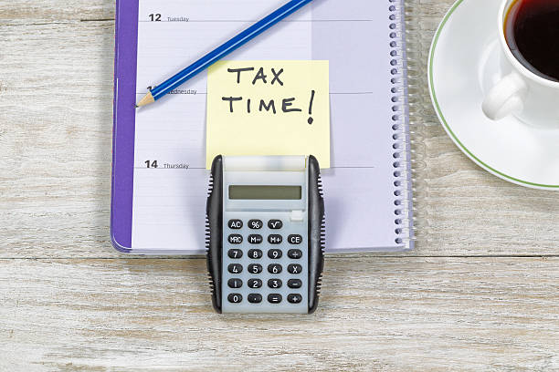 istock Doing Income Taxes 530931625