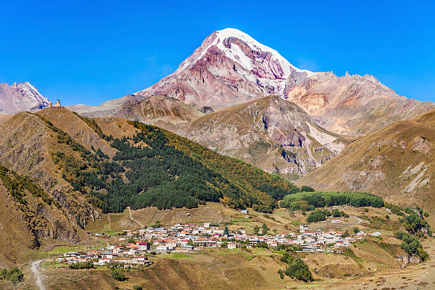 istock Mount Kazbek, Georgia 530932070