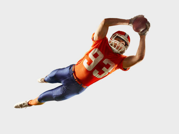 istock American football player isolated 530932554