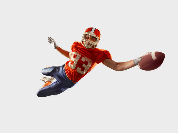 istock American football player isolated 530932650