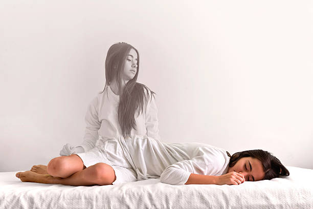istock Young girl is waking up again. 530933841