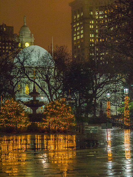 istock Midnight City Park New York 530933965