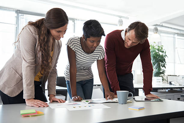 istock Teamwork benefits the company and its success level 530934322