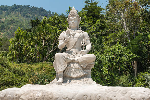 istock Statue of Sakra in Buddhism 530937306