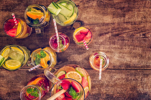 istock Variation of Infused Water with Fresh Fruits 530938276