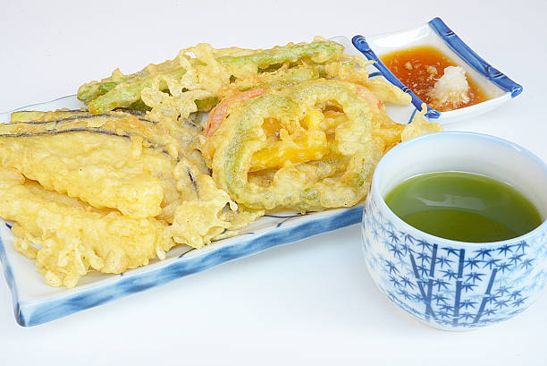 istock japanese cuisine. tempura. Deep fried mix vegetable 530940022