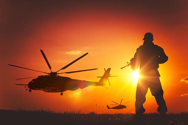 istock Military Mission at Sunset 530941956