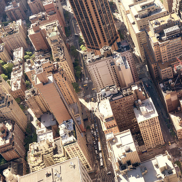 istock Cityscape aerial view , NYC. 530942068