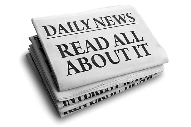 istock Extra extra read all about it daily newspaper headline 530942242