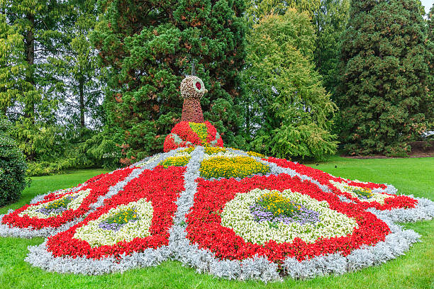 Mainau Island, famous for its parks and gardens. Lake Constance, Germany