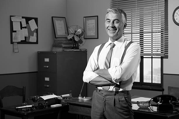 istock Confident businessman in his office 530946092