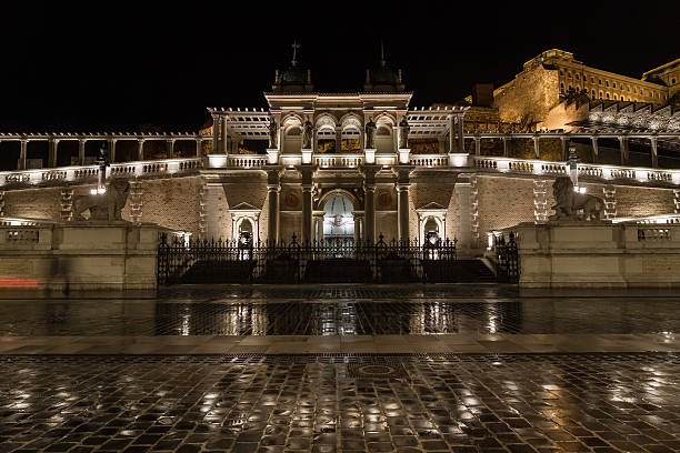 istock Streets of Budapest at night 530949275