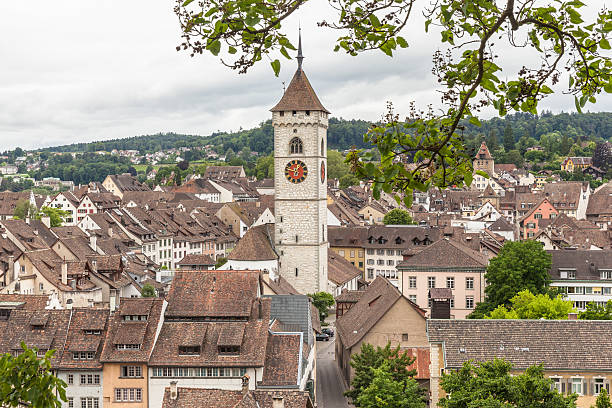 istock View of Schaffhausen old town 530949535
