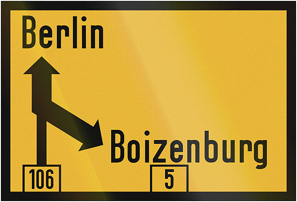 istock Direction Sign To Berlin 1956 530950637