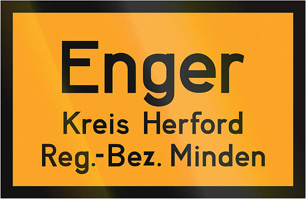 Town Sign Enger