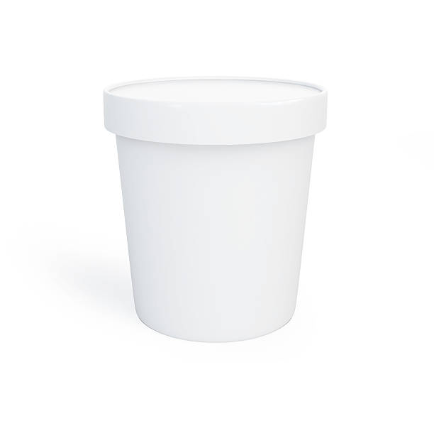 istock Food plastic container 3d Illustrations on a white background 530951309