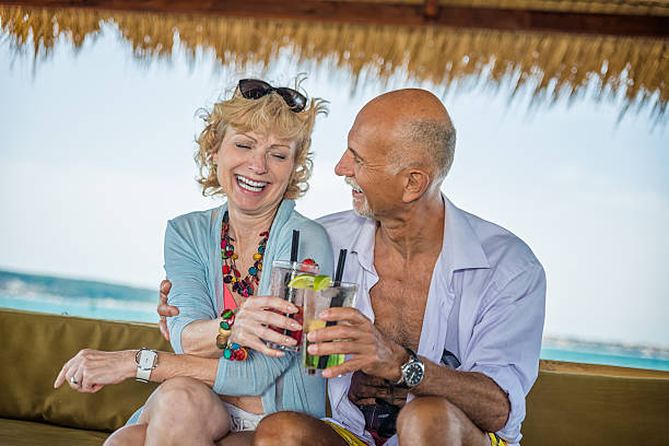 istock Senior Couple on date 530951481