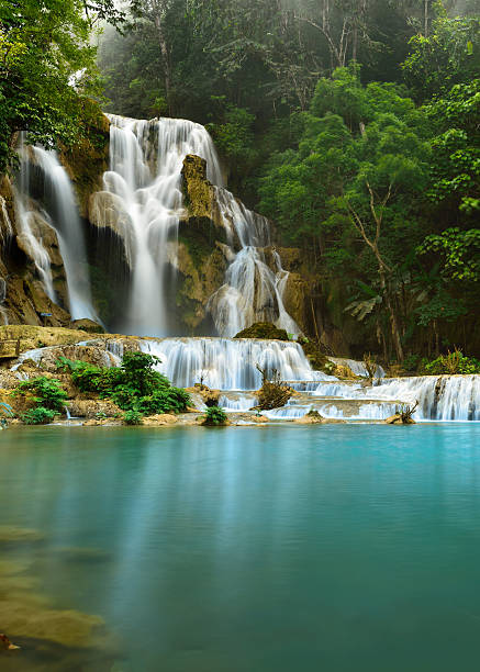 istock Kuang Si Waterfall, Luang prabang, Laos 530951969