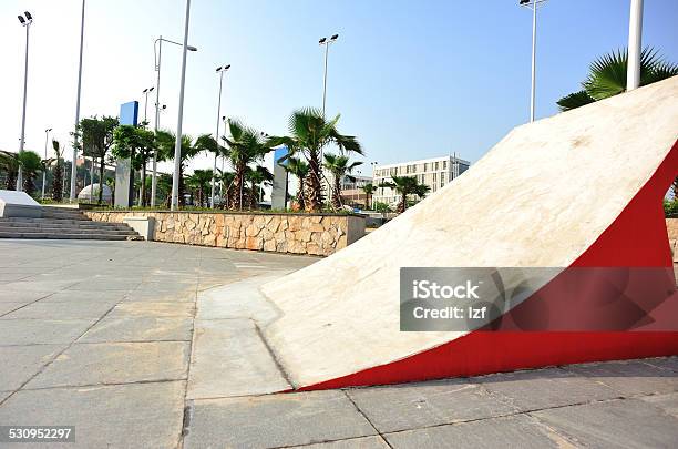 Skatepark Quarter Pipe Stock Photo - Download Image Now - Building Exterior, China - East Asia, Close-up