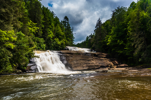Triple Falls, in Dupont State Forest, North Carolina.
