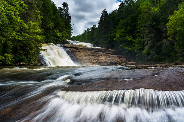 istock Triple Falls, in Dupont State Forest, North Carolina. 530957931