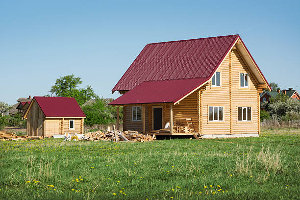 istock Small wooden house, May 530958961
