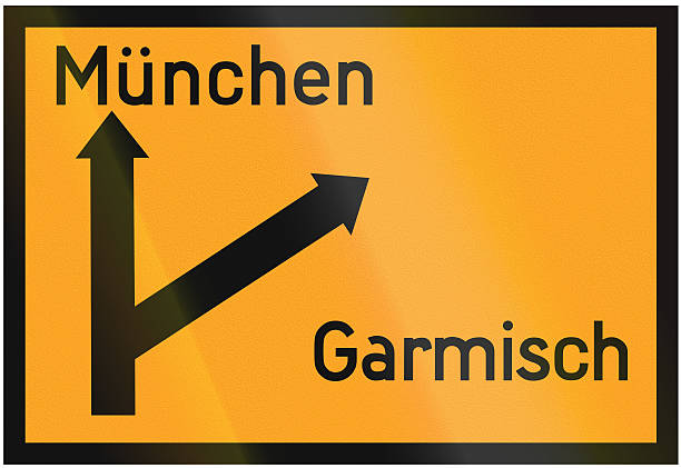 istock Direction Sign To Munich And Garmisch 1936 530959557