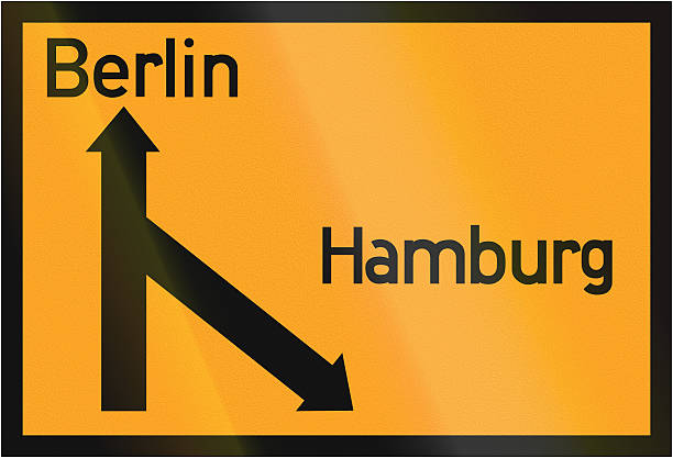 istock Direction Sign To Berlin And Hamburg 1936 530959559