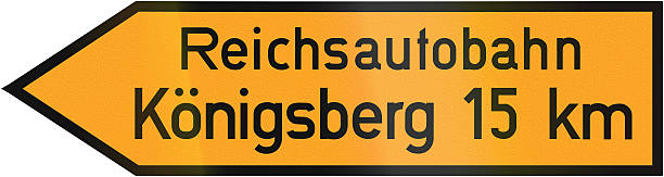 istock Direction Sign To Reichsautobahn 530960119