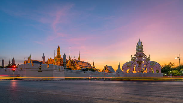 istock Sunset at the grand palace 530962051