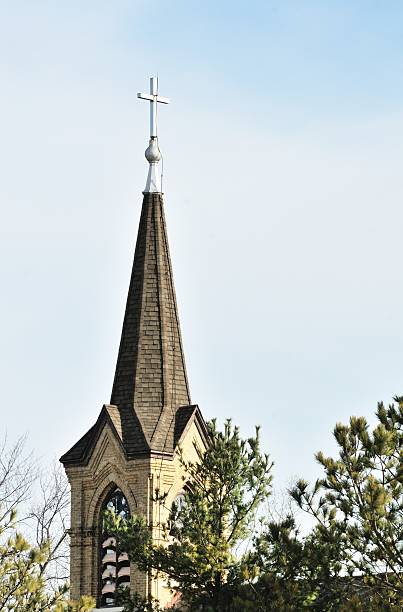 istock Cross on Church 530962911