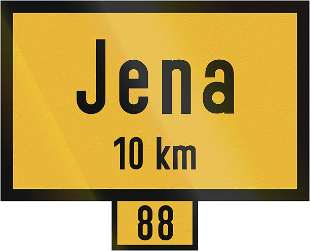 istock Distance Sign Jena 530964593