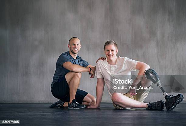 Portrait Of Positive Recovery Stock Photo - Download Image Now - 2015, Active Lifestyle, Activity