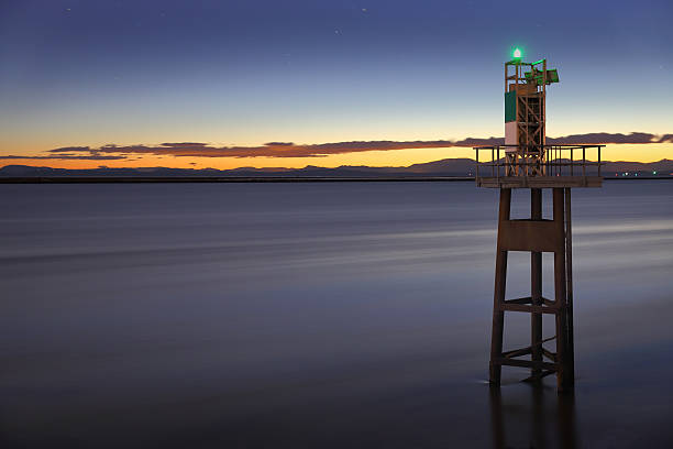 istock Fraser River, Georgia Strait, Twilight 530974421