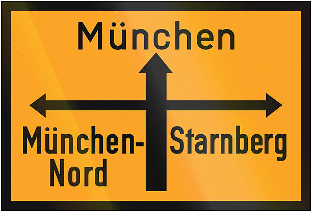 istock Direction Sign To Munich 1936 530974489