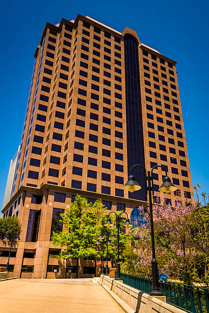 istock Tall office building in downtown Richmond, Virginia. 530980881
