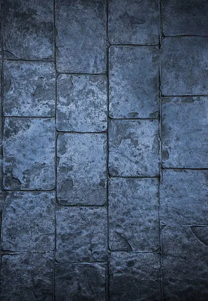 Photo of Slate texture flooring a popular choice for modern kitchens and