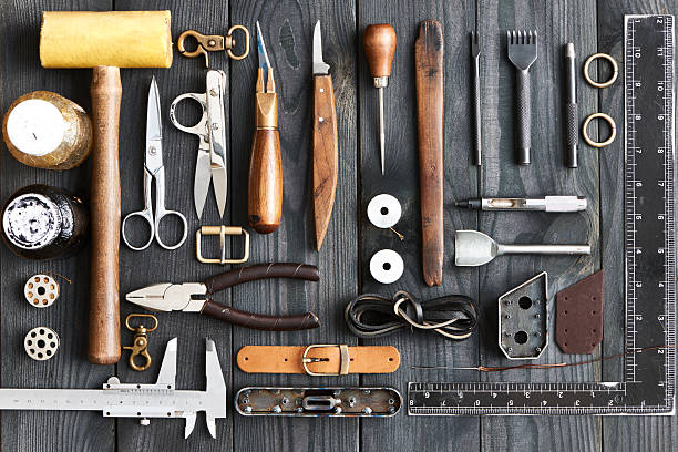 3,600+ Leathercraft Tools Stock Photos, Pictures & Royalty-Free