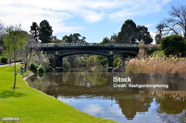 Bridge Over River Torrens Adelaide Stock Photo - Download Image Now - Adelaide, Natural Parkland, 2015