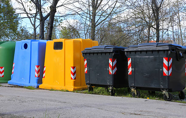 istock bins for waste paper collection 530984358